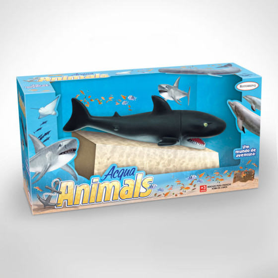 Criação da Embalagem do Brinquedo Acqua Animals