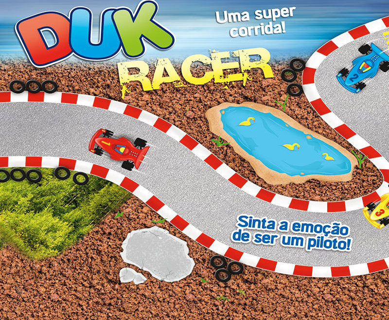 Criação da Cartela para o Brinquedo Duk Racer